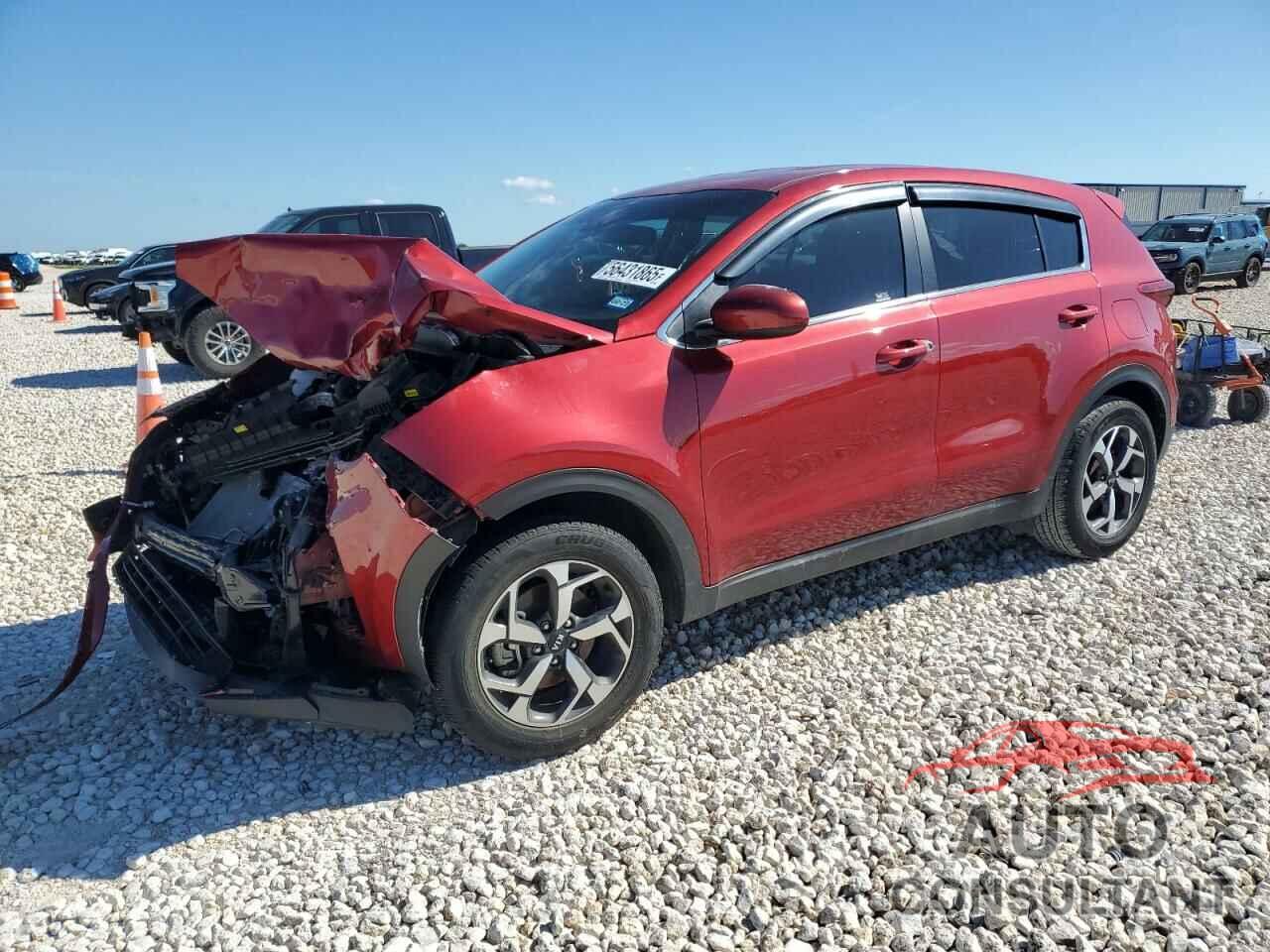 KIA SPORTAGE 2021 - KNDPM3AC3M7873557