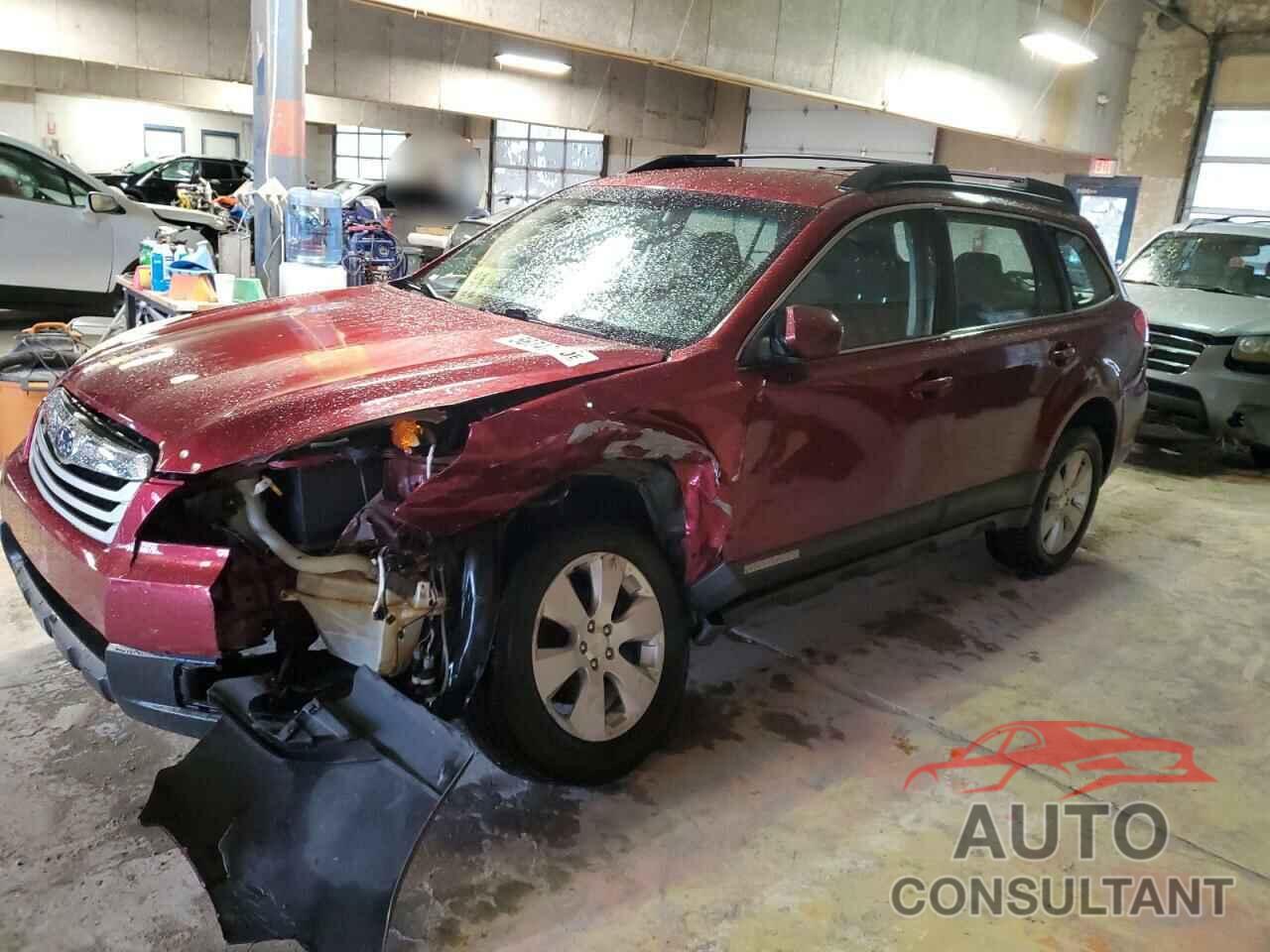 SUBARU OUTBACK 2012 - 4S4BRCACXC3227493