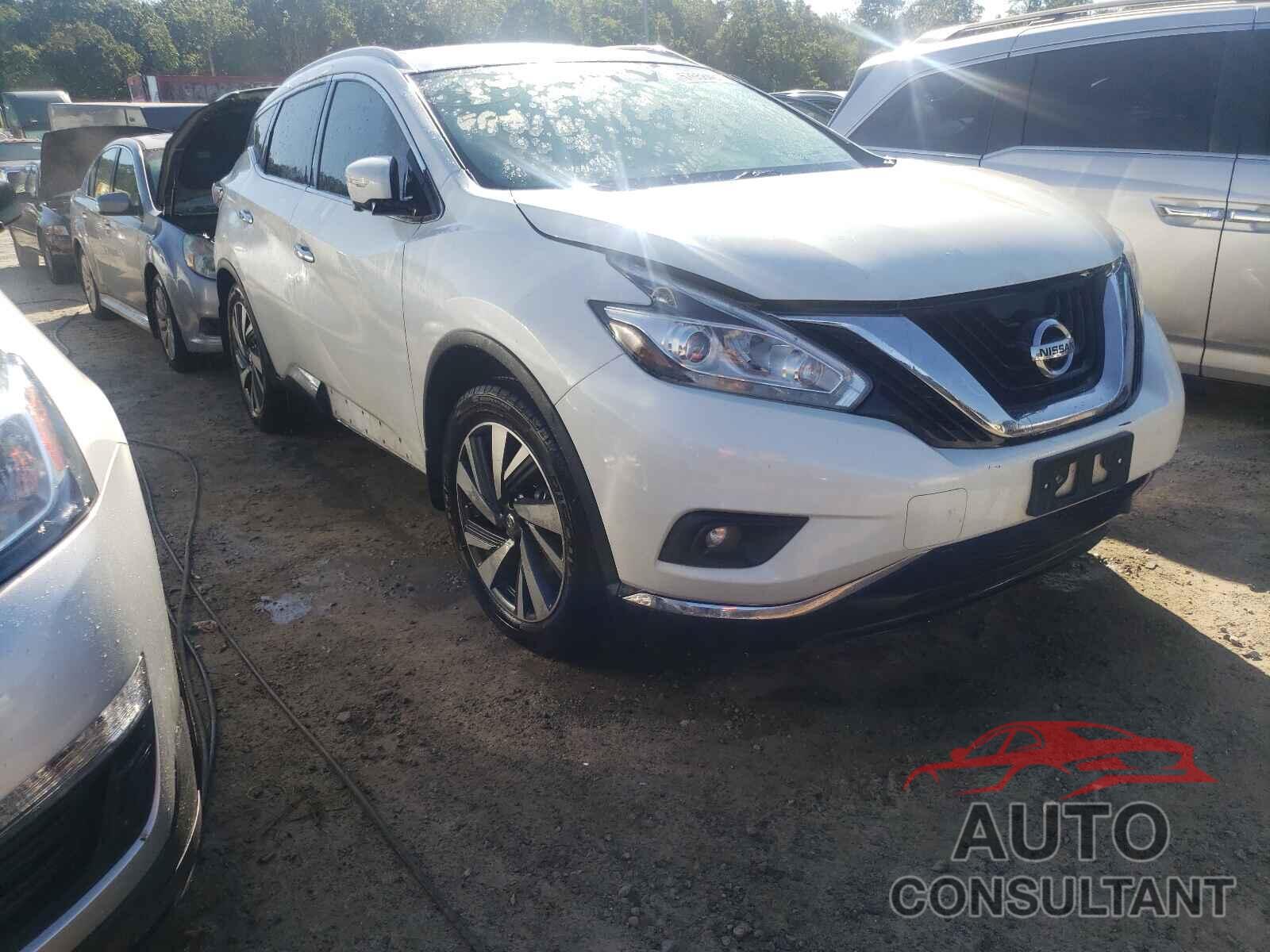 NISSAN MURANO 2016 - 5N1AZ2MG3GN140937