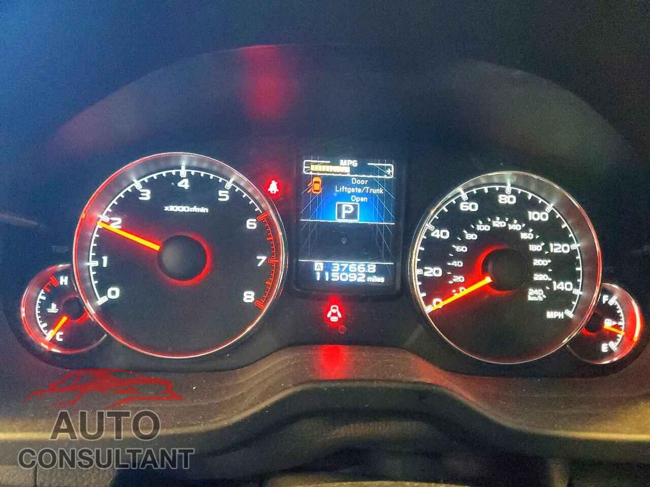 SUBARU OUTBACK 2014 - 4S4BRCLC7E3309603