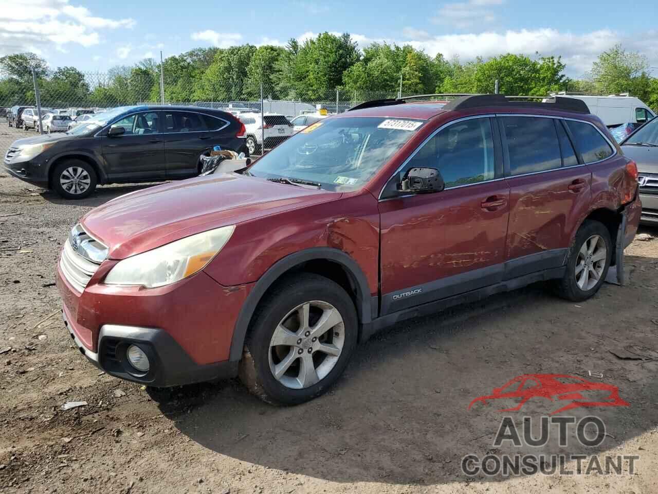SUBARU OUTBACK 2013 - 4S4BRBGC8D3274167