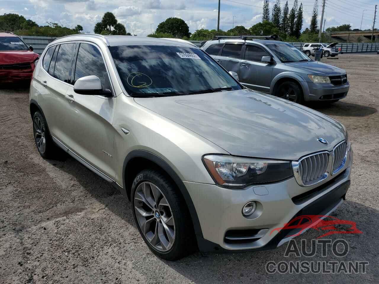 BMW X3 2016 - 5UXWX9C55G0D74939