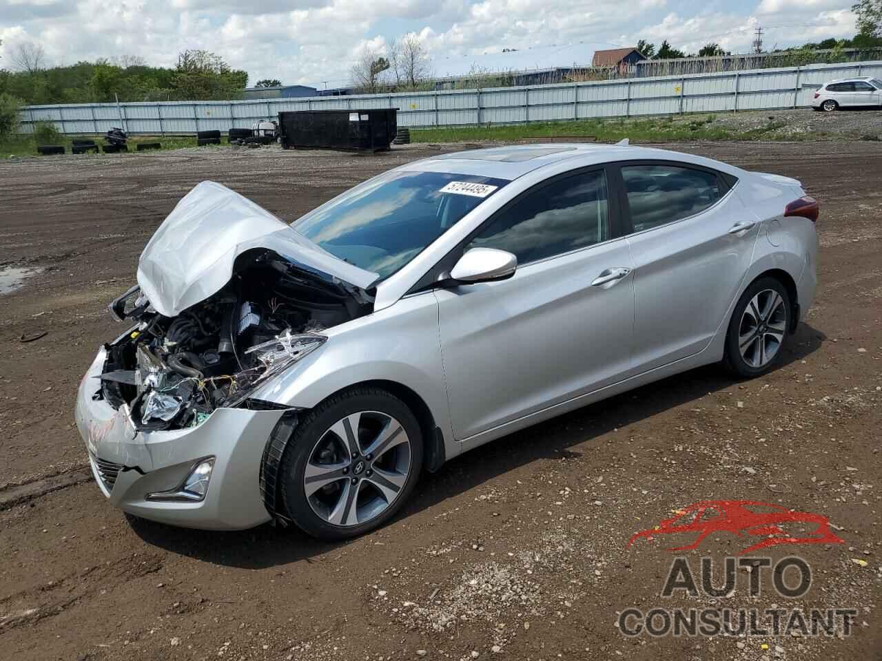 HYUNDAI ELANTRA 2015 - KMHDH4AH2FU226950