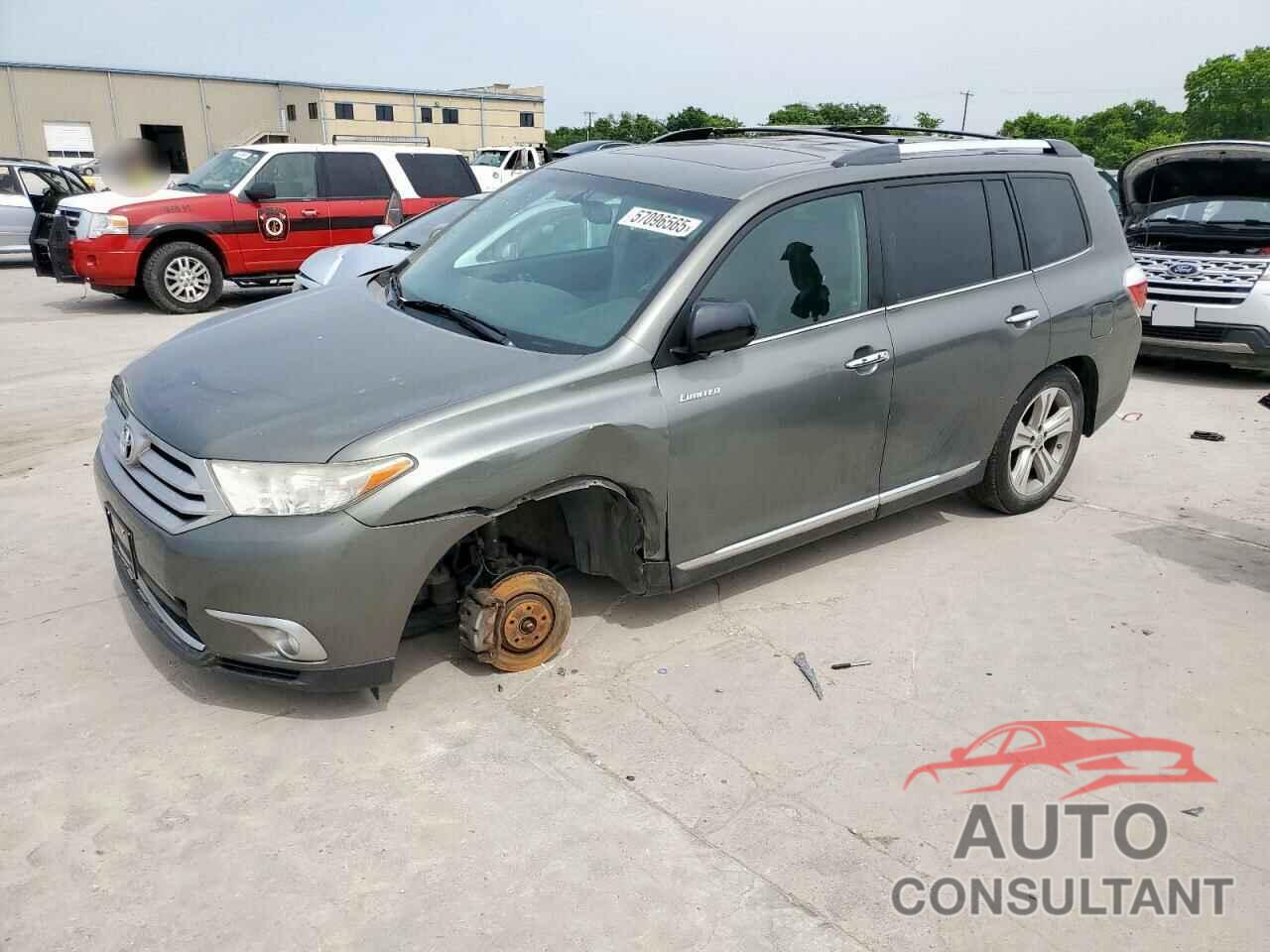 TOYOTA HIGHLANDER 2011 - 5TDDK3EH0BS090472