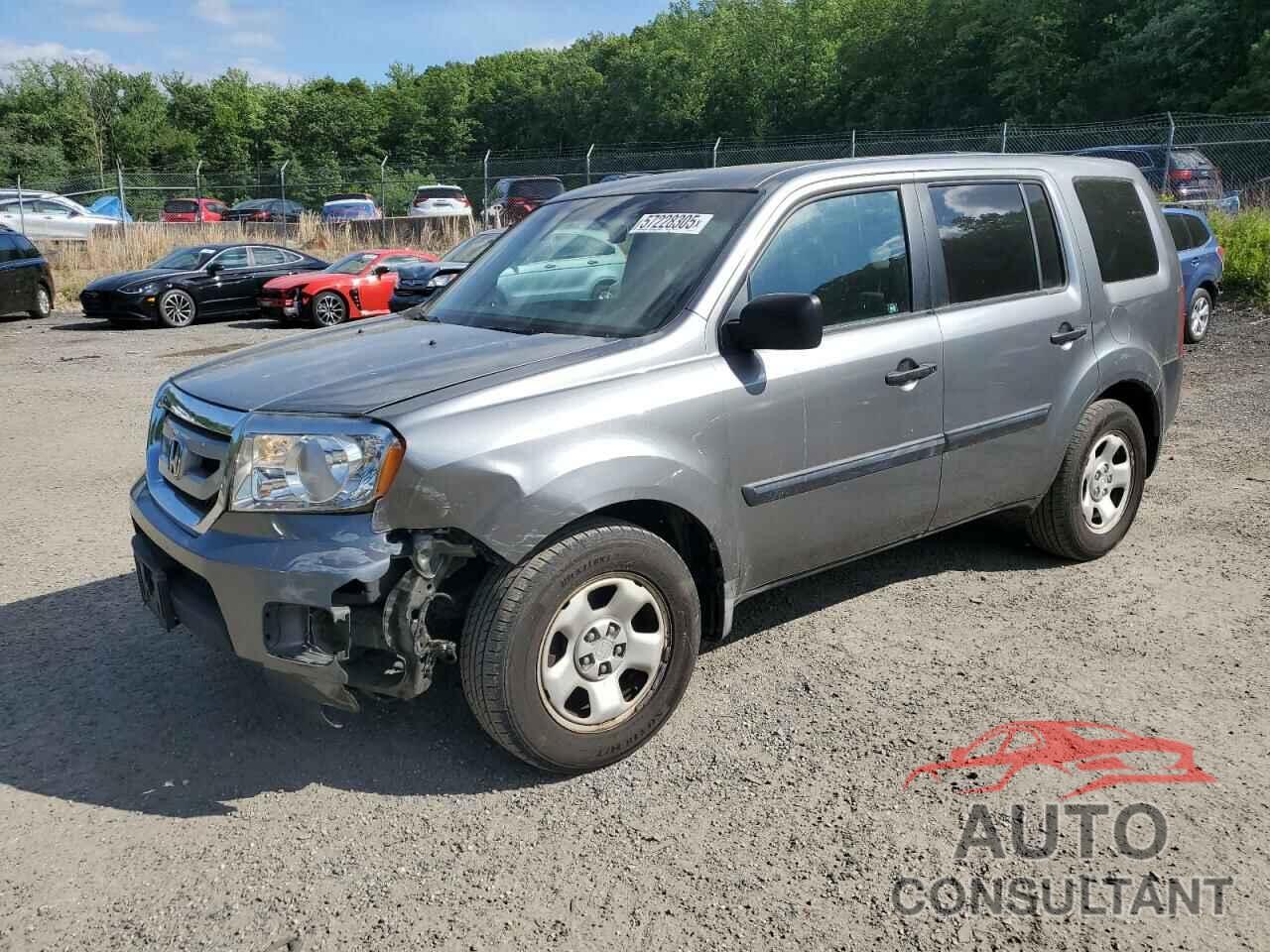 HONDA PILOT 2009 - 5FNYF48299B049162