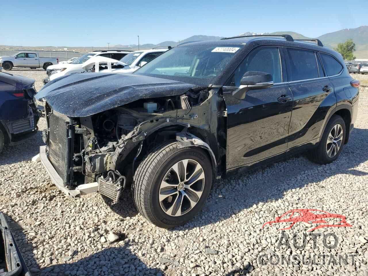 TOYOTA HIGHLANDER 2020 - 5TDGZRBH7LS025619