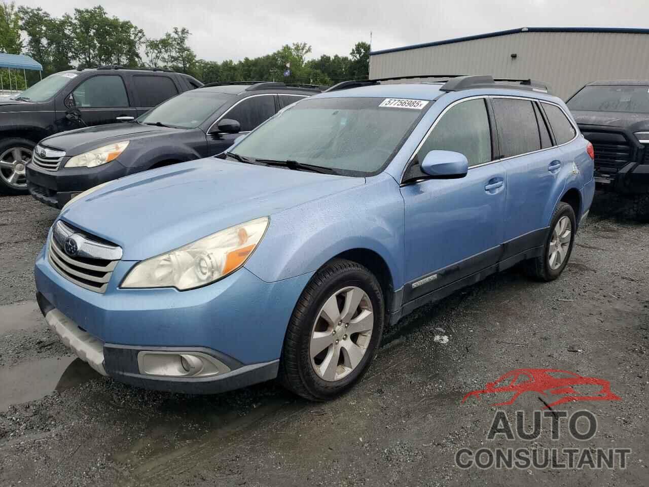 SUBARU OUTBACK 2010 - 4S4BRDJC2A2368034