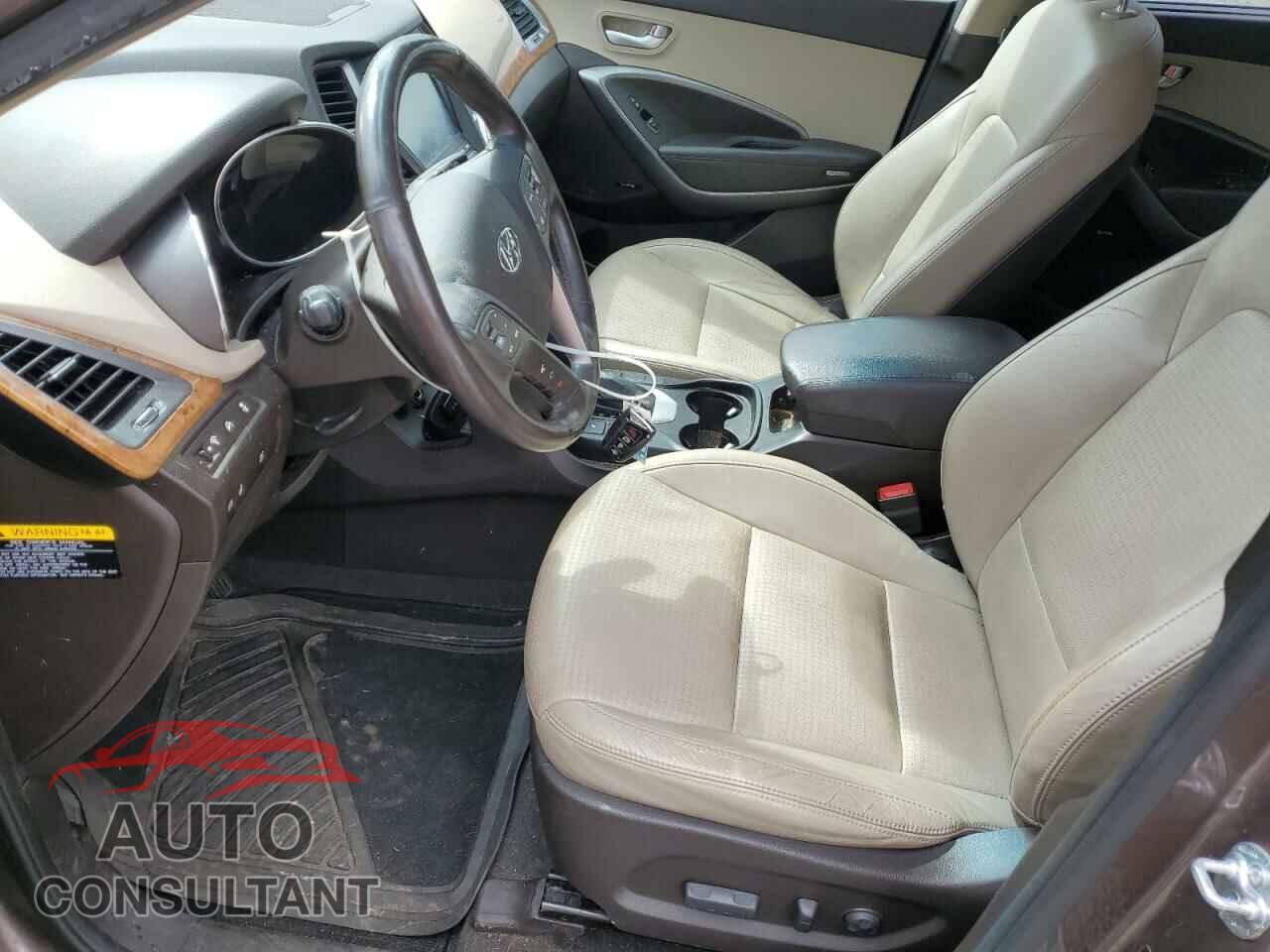 HYUNDAI SANTA FE 2013 - KM8SR4HF0DU009533