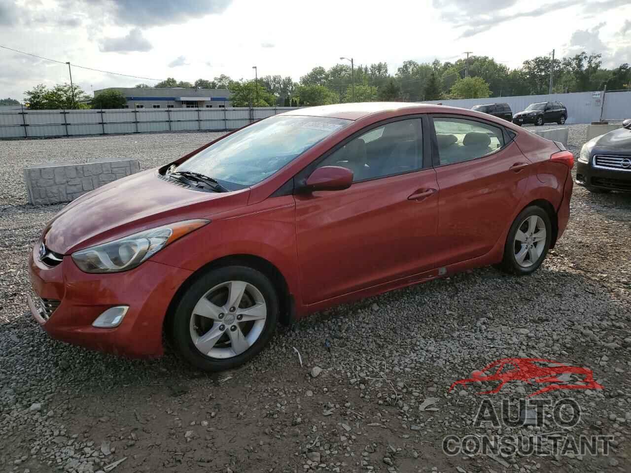 HYUNDAI ELANTRA 2012 - KMHDH4AE5CU468150