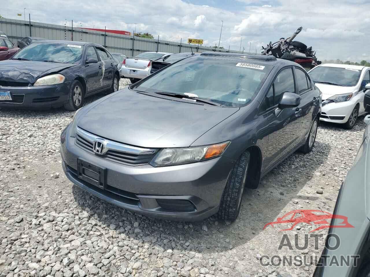 HONDA CIVIC 2012 - 19XFB2F83CE089720