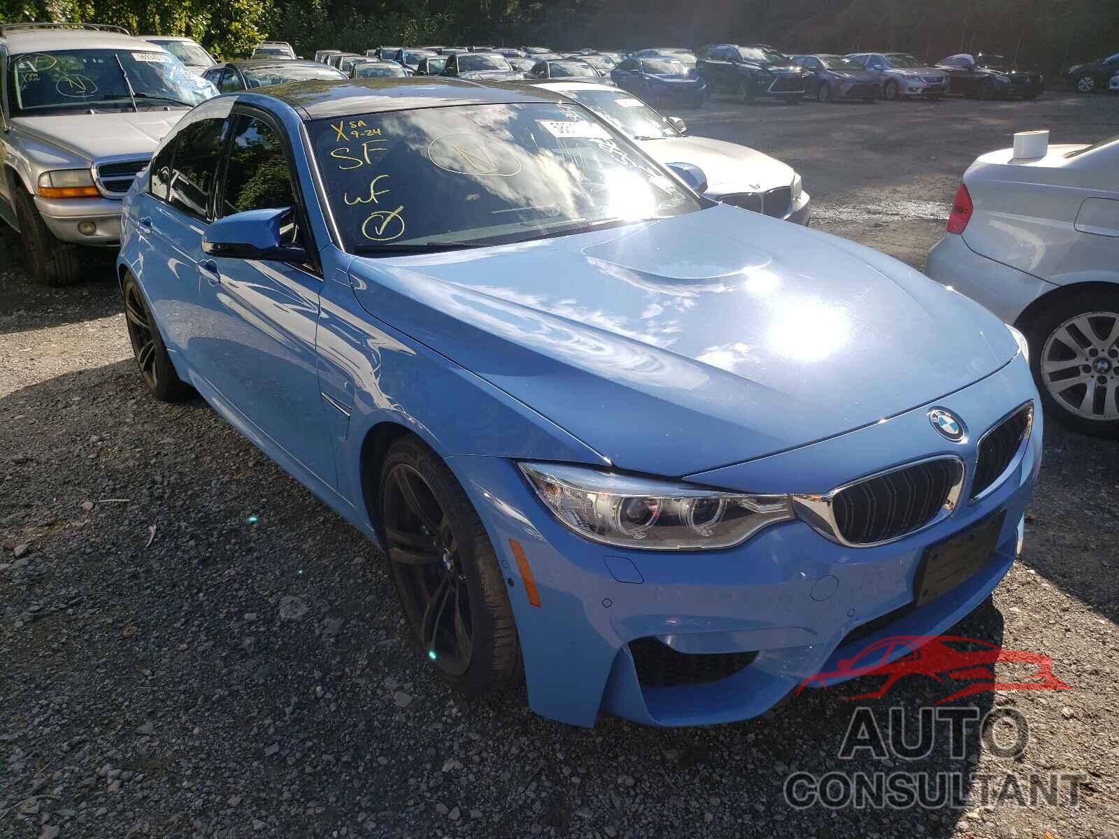 BMW M3 2017 - WBS8M9C37H5G85139