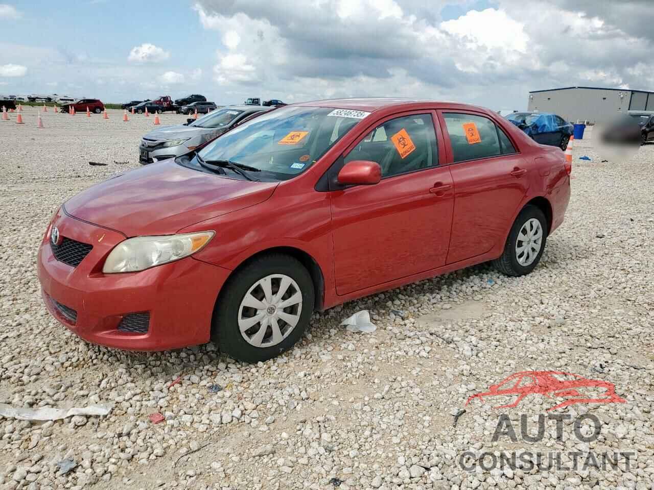 TOYOTA COROLLA 2009 - 1NXBU40E69Z075691