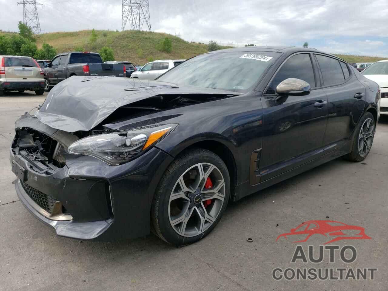 KIA STINGER 2019 - KNAE45LC1K6053946