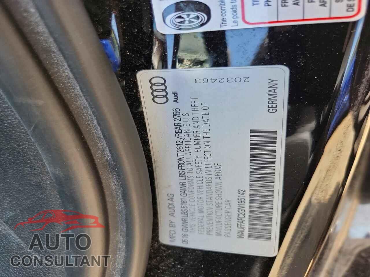 AUDI A6 2016 - WAUFFAFC2GN195142
