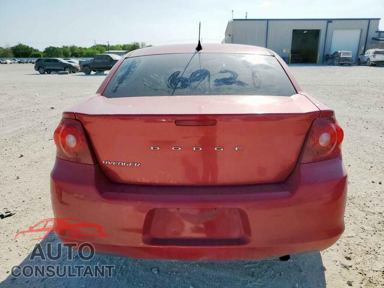 DODGE AVENGER 2013 - 1C3CDZAB7DN660992