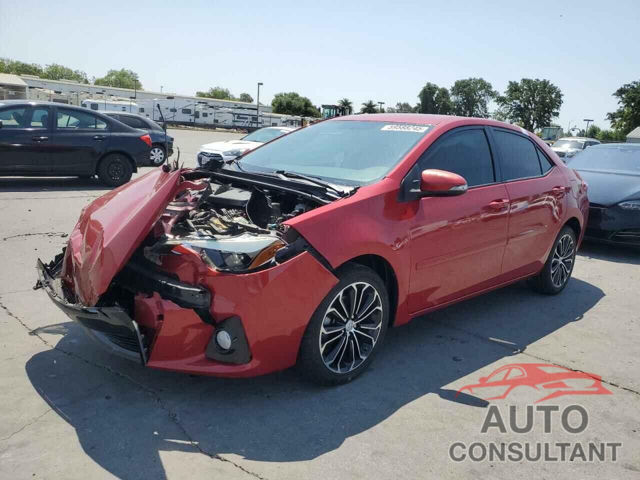 TOYOTA COROLLA 2014 - 5YFBURHE8EP118439
