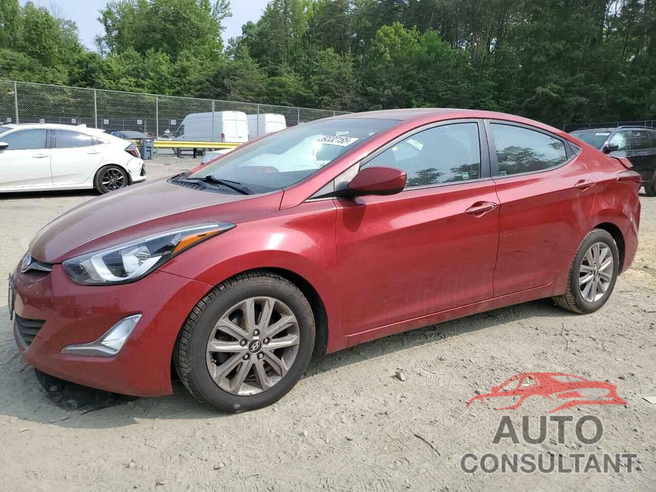 HYUNDAI ELANTRA 2016 - 5NPDH4AE9GH746214