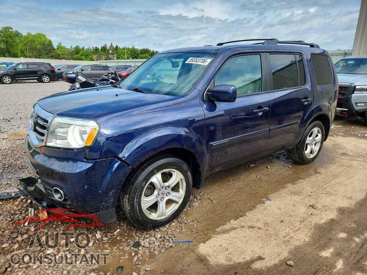 HONDA PILOT 2013 - 5FNYF4H57DB086181