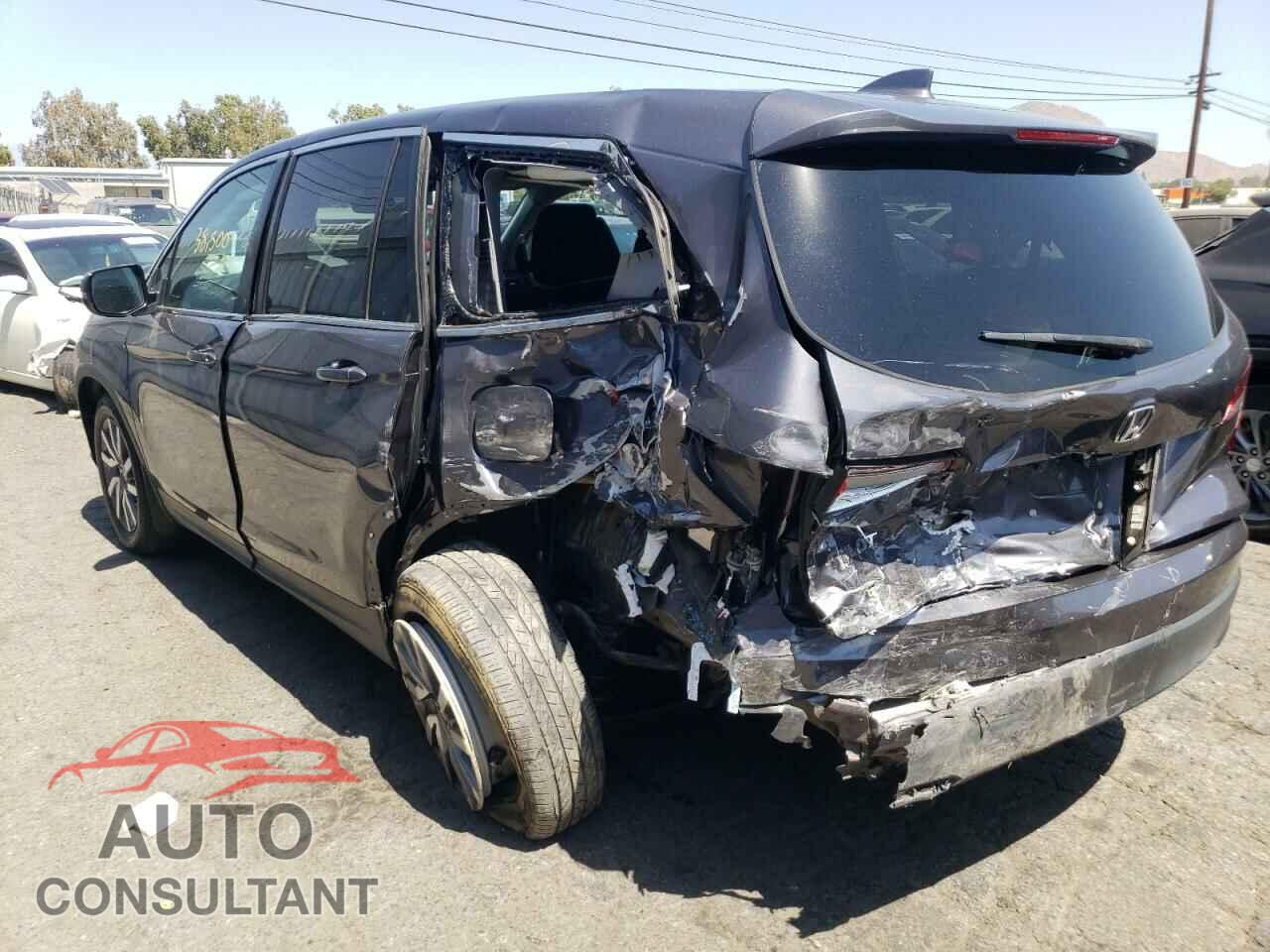 HONDA PILOT 2019 - 5FNYF5H51KB011351