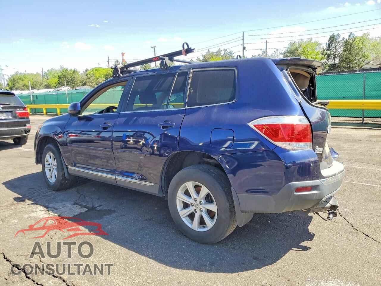TOYOTA HIGHLANDER 2011 - 5TDBK3EH2BS068500