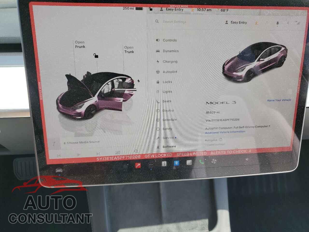 TESLA MODEL 3 2023 - 5YJ3E1EA5PF710206