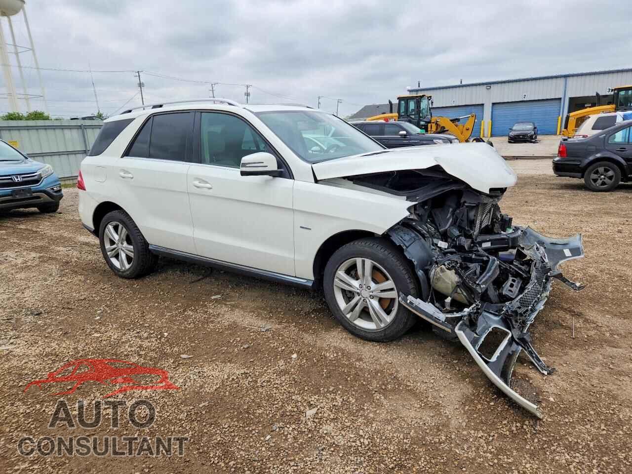 MERCEDES-BENZ M-CLASS 2012 - 4JGDA2EB7CA000978