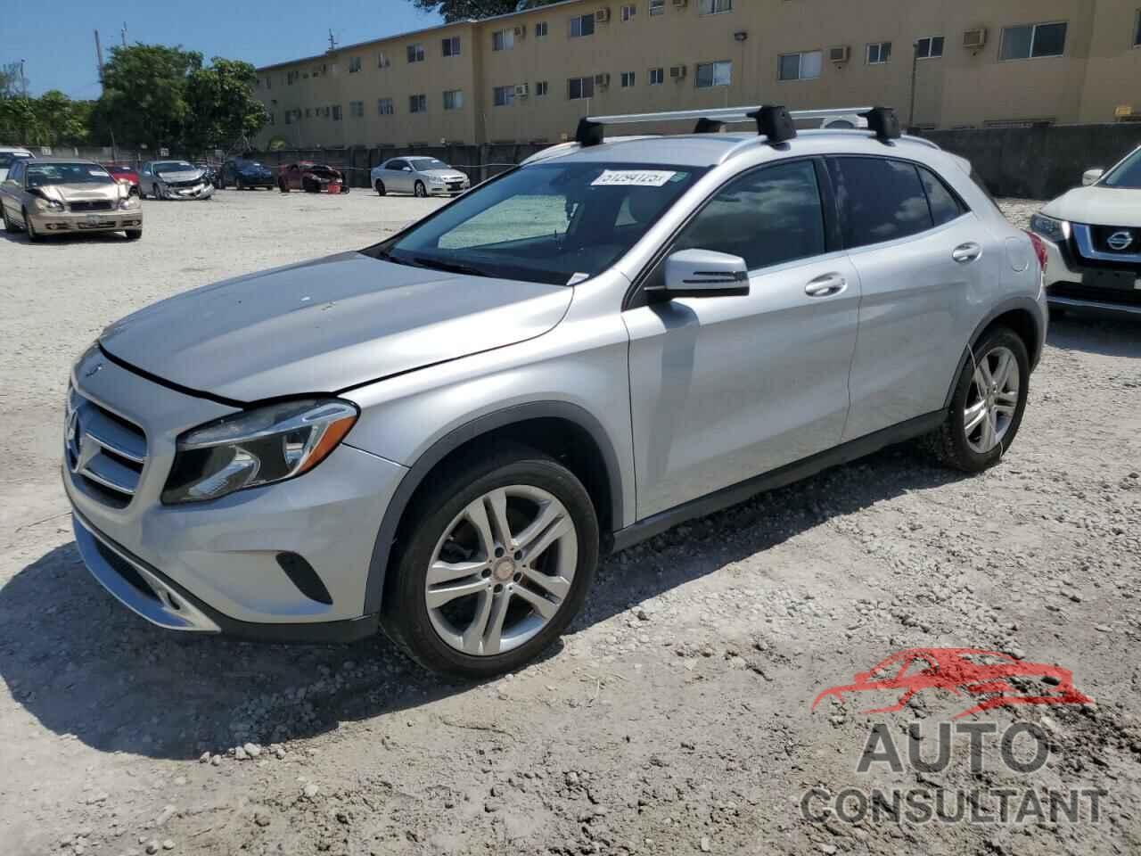 MERCEDES-BENZ GLA-CLASS 2015 - WDCTG4GB7FJ098092