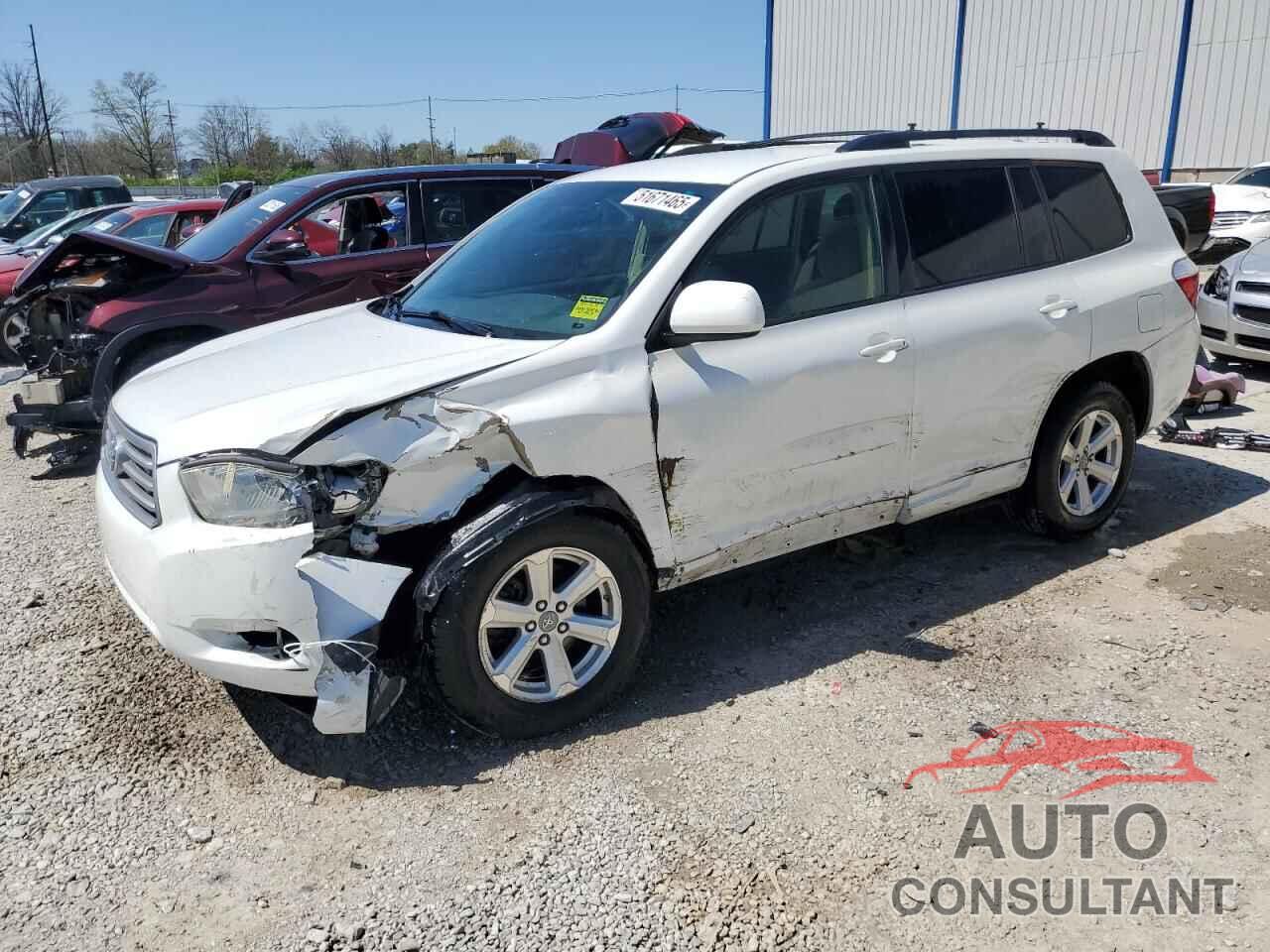 TOYOTA HIGHLANDER 2009 - JTEDS41A392076755