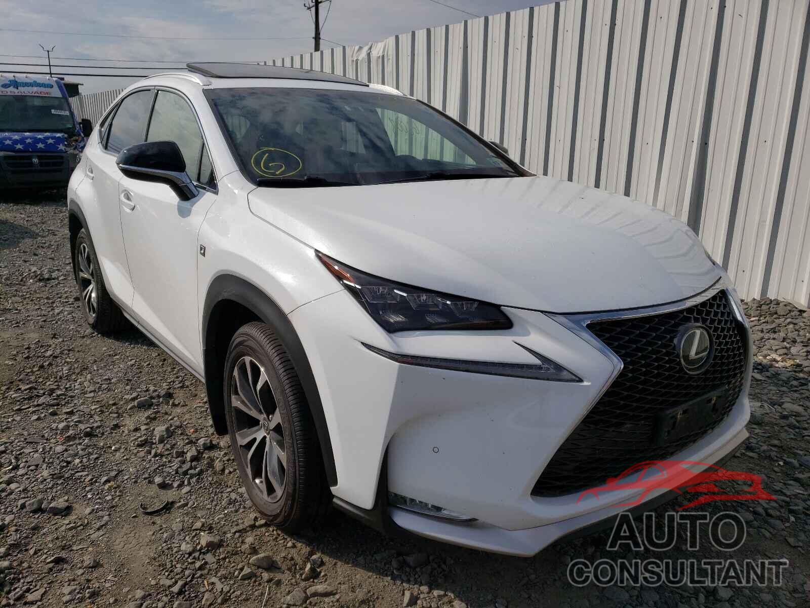 LEXUS NX 2017 - JTJBARBZ2H2139131