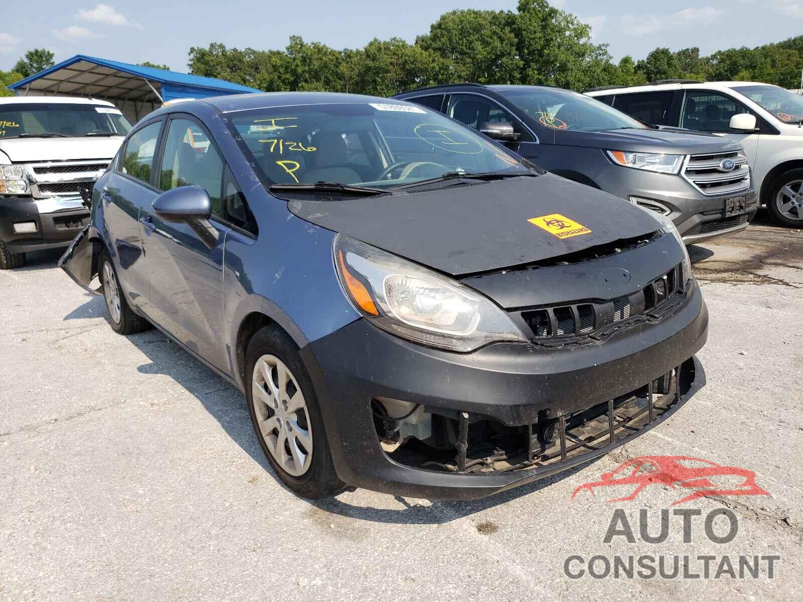 KIA RIO 2016 - KNADM4A35G6559327
