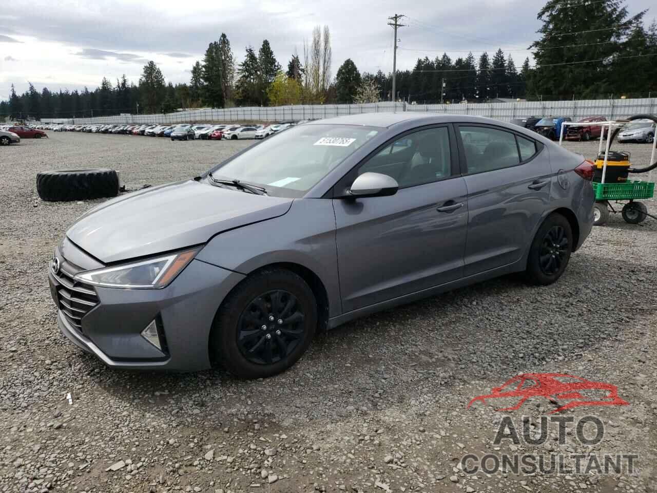 HYUNDAI ELANTRA 2019 - KMHD74LF3KU833559