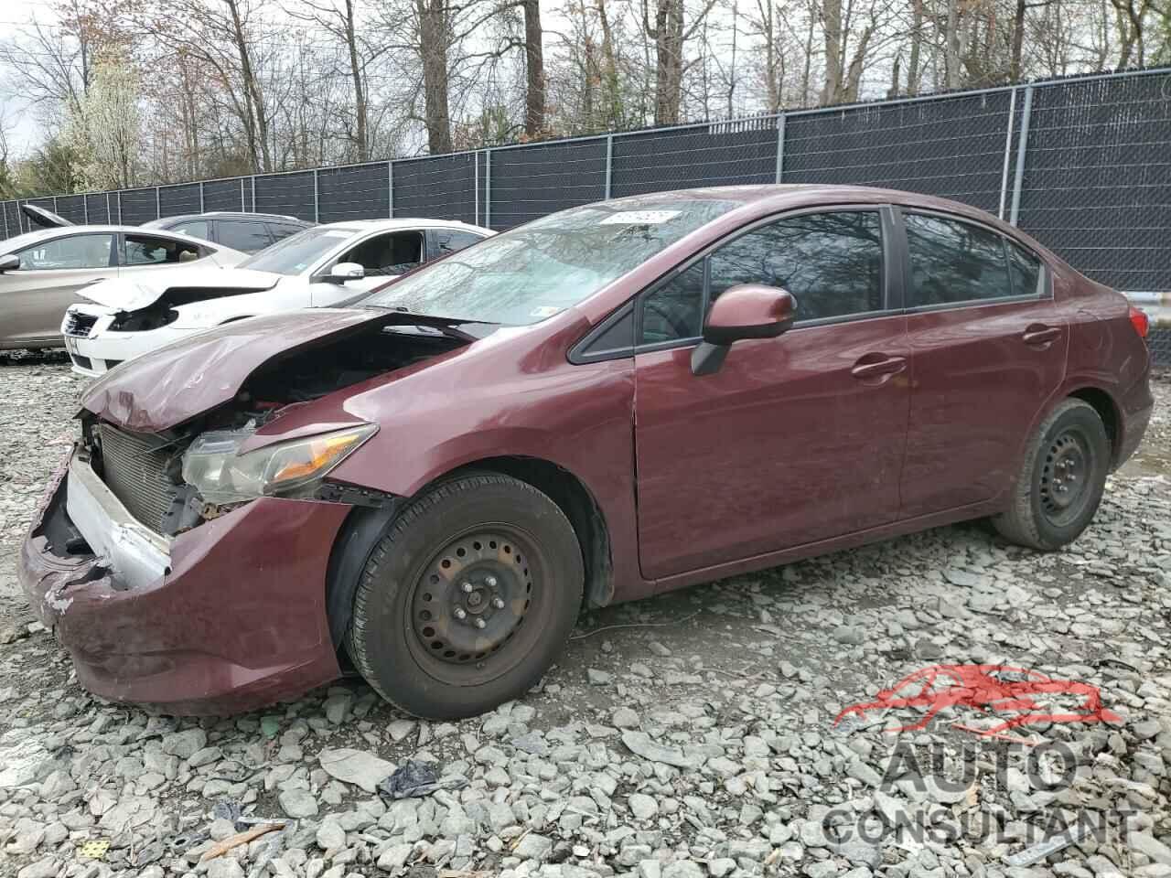 HONDA CIVIC 2012 - 2HGFB2F56CH590113
