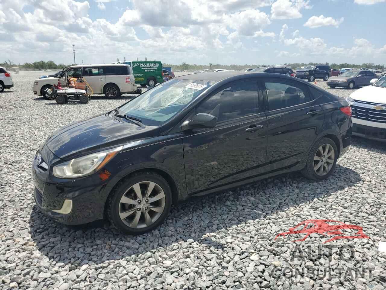 HYUNDAI ACCENT 2012 - KMHCU4AE5CU096929