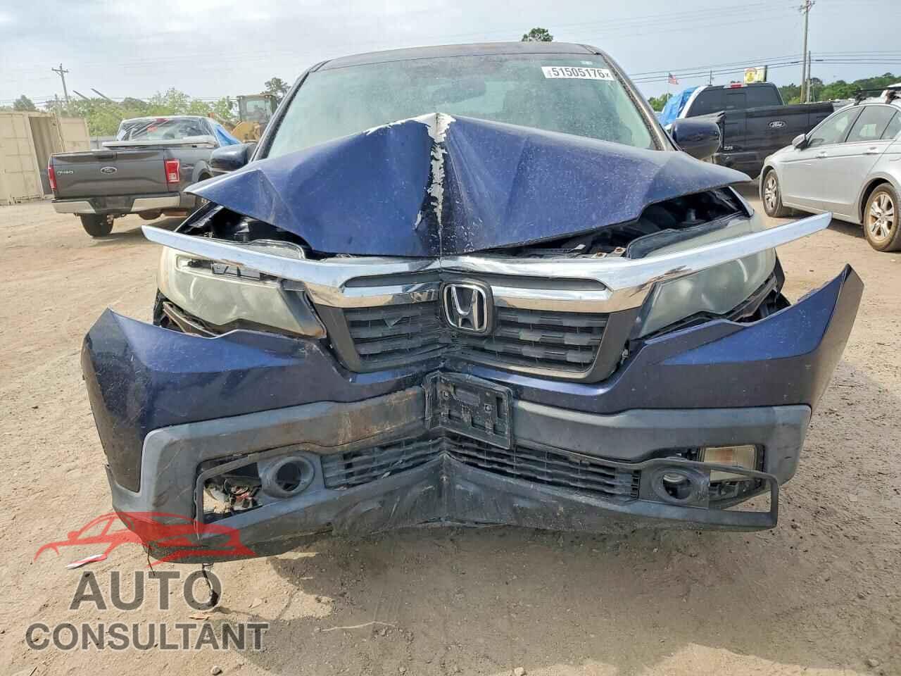 HONDA RIDGELINE 2017 - 5FPYK2F6XHB002511