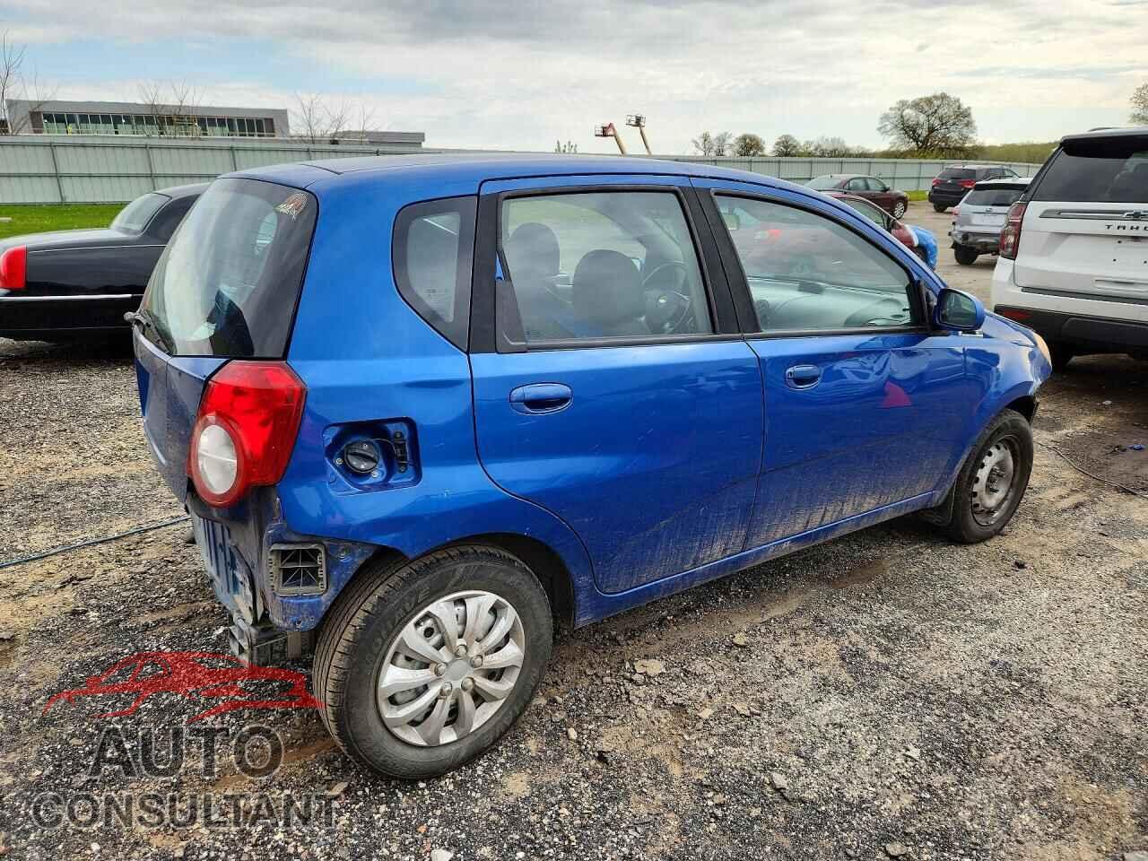 CHEVROLET AVEO 2010 - KL1TD6DE2AB056562