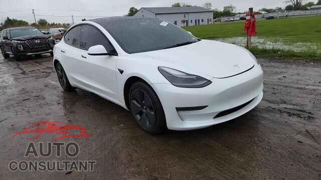 TESLA MODEL 3 2022 - 5YJ3E1EB5NF117595