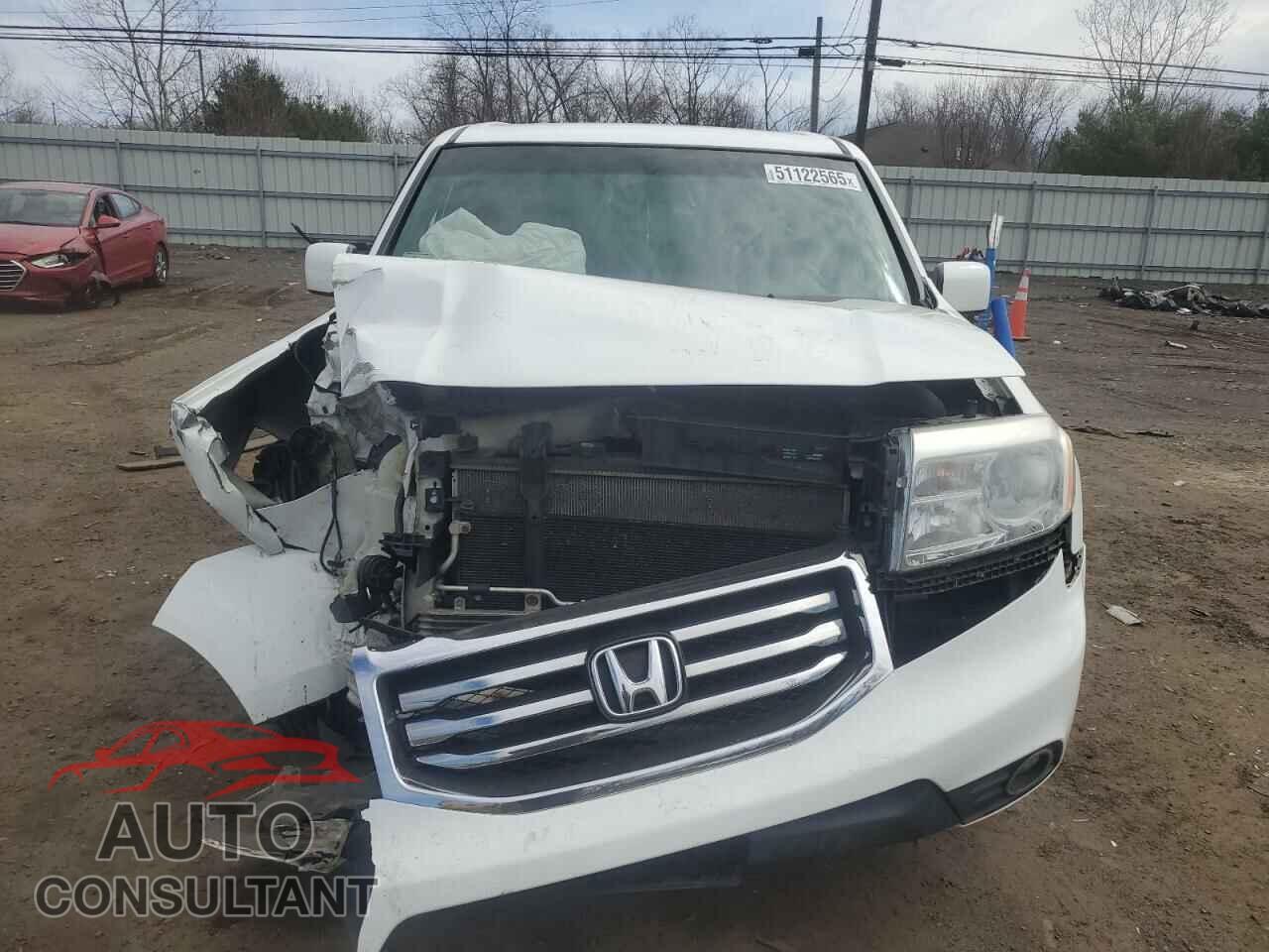 HONDA PILOT 2012 - 5FNYF4H48CB046391