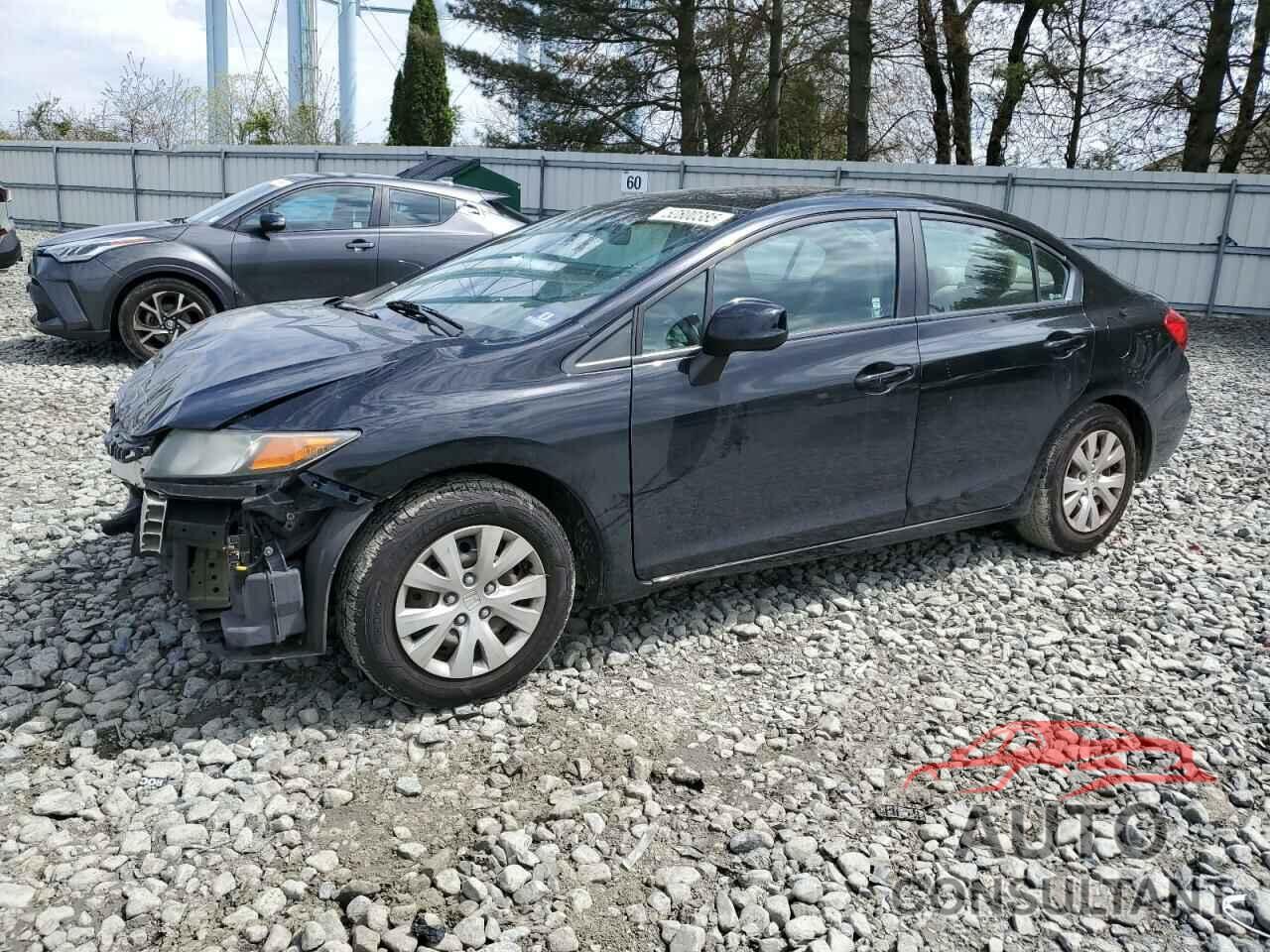 HONDA CIVIC 2012 - 19XFB2F55CE357110