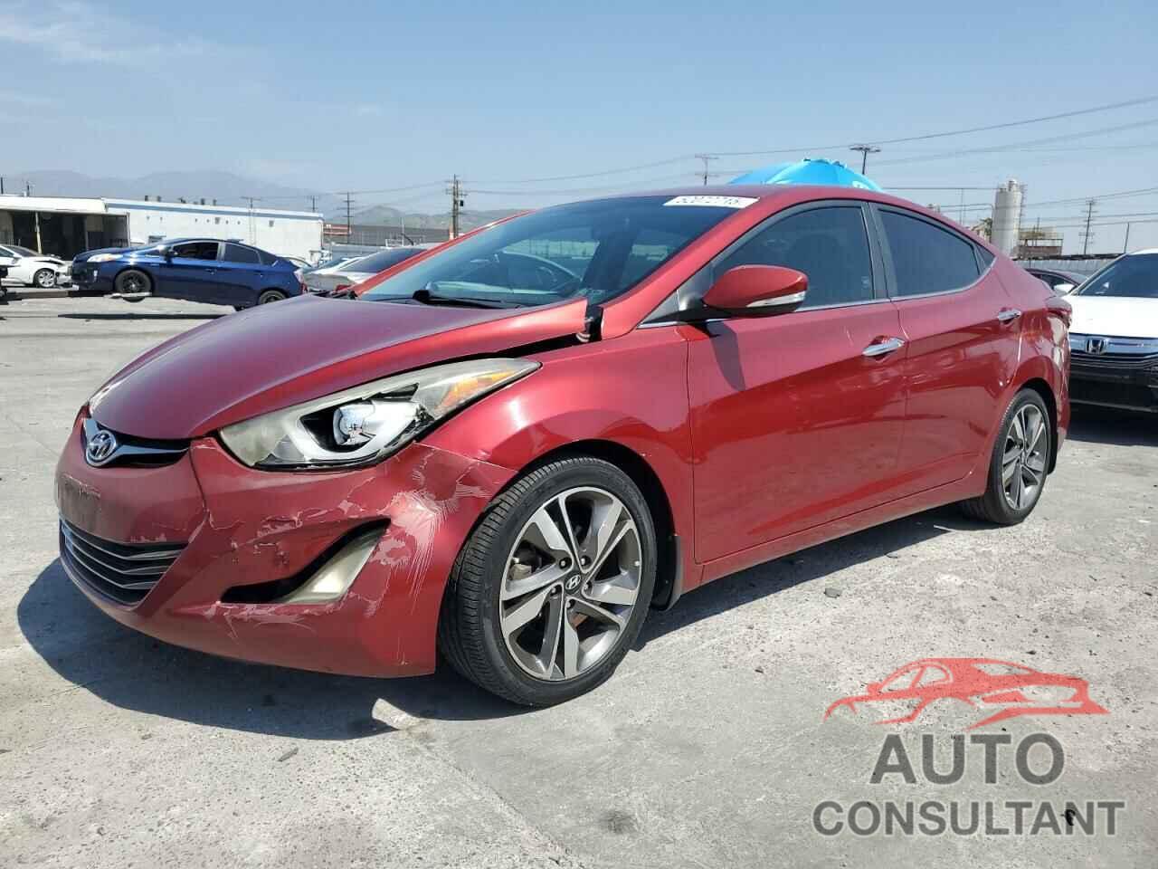 HYUNDAI ELANTRA 2014 - 5NPDH4AE6EH469955