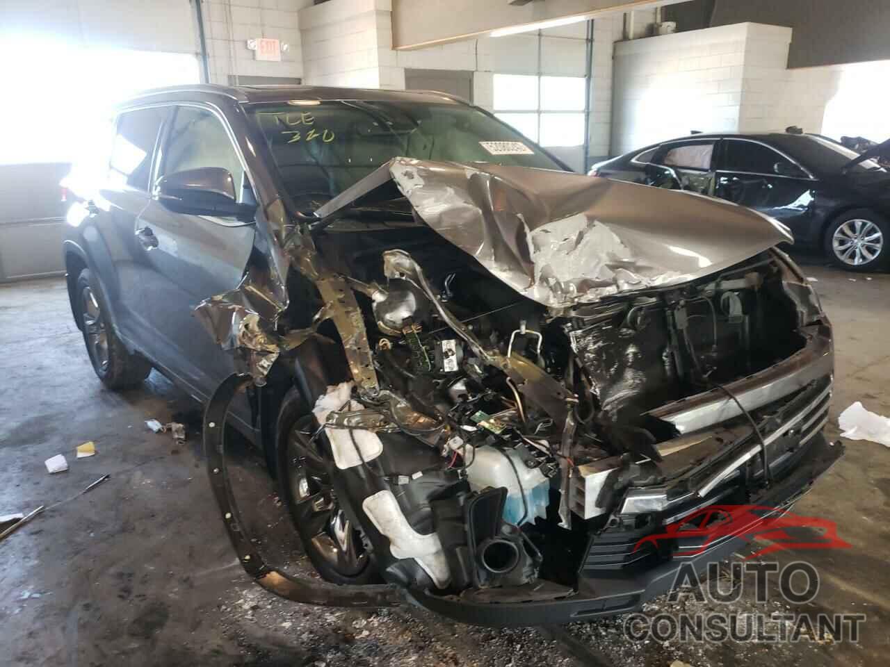 TOYOTA HIGHLANDER 2017 - 5TDDZRFH3HS462327