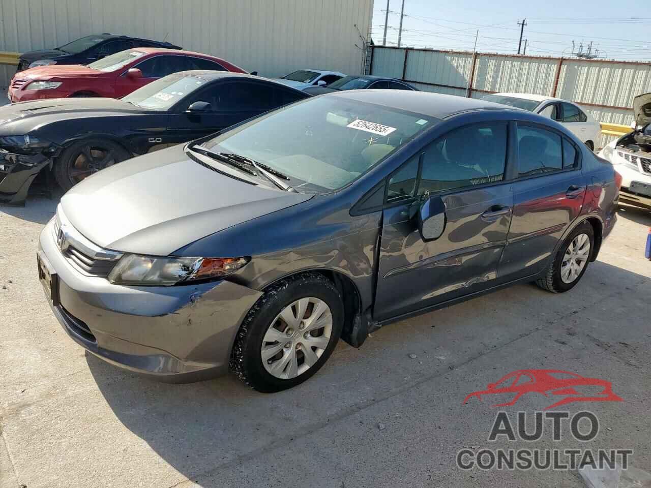 HONDA CIVIC 2012 - 19XFB2F51CE087888