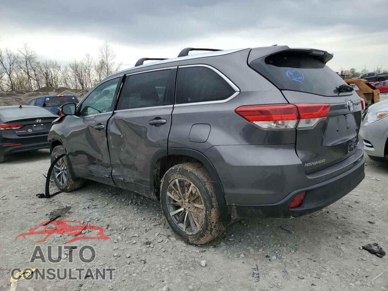 TOYOTA HIGHLANDER 2017 - 5TDJZRFHXHS360719
