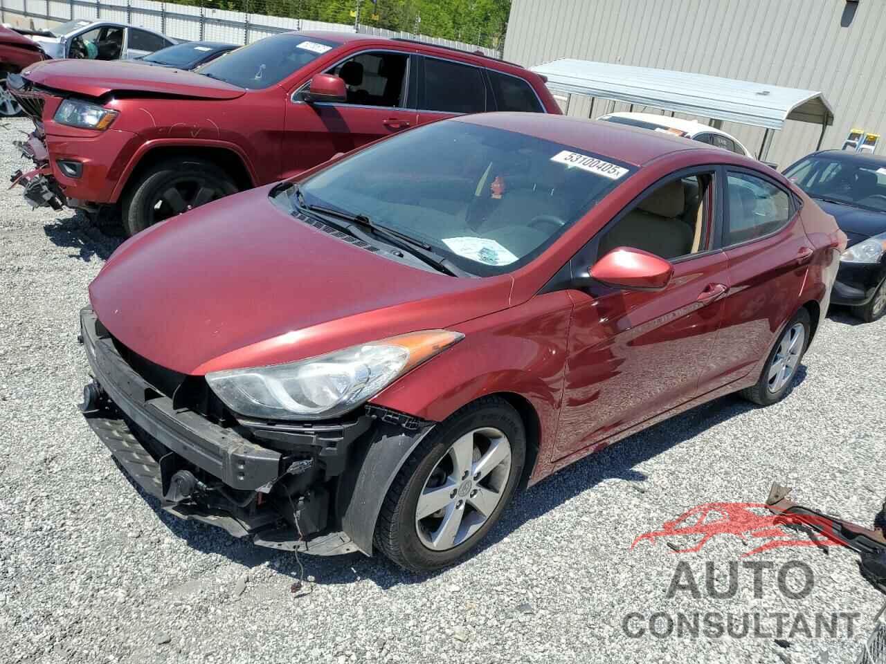 HYUNDAI ELANTRA 2013 - 5NPDH4AE5DH329359