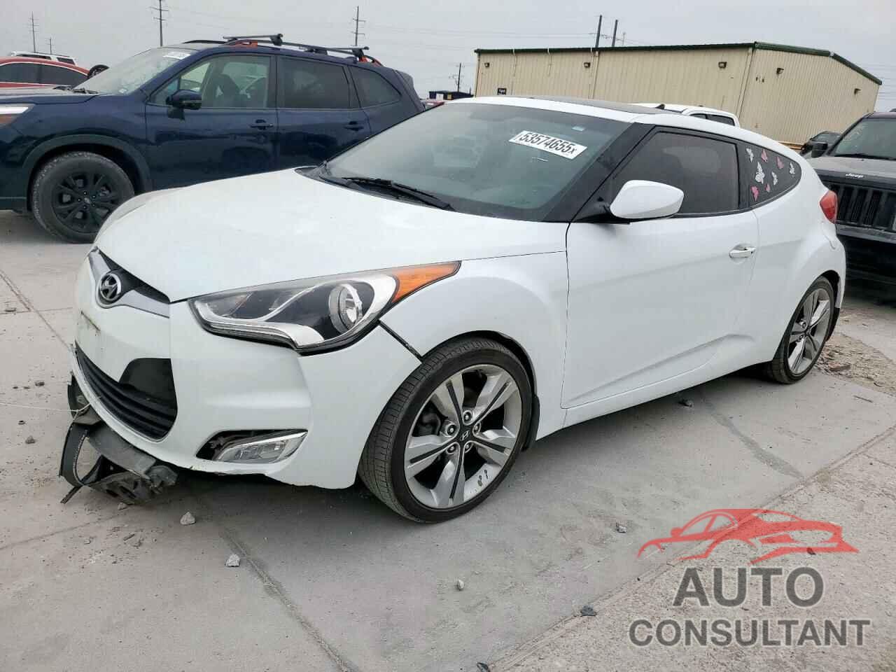 HYUNDAI VELOSTER 2017 - KMHTC6AD8HU312463