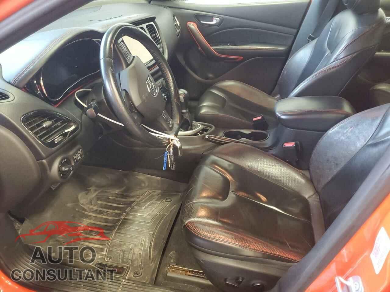 DODGE DART 2015 - 1C3CDFEB9FD363434