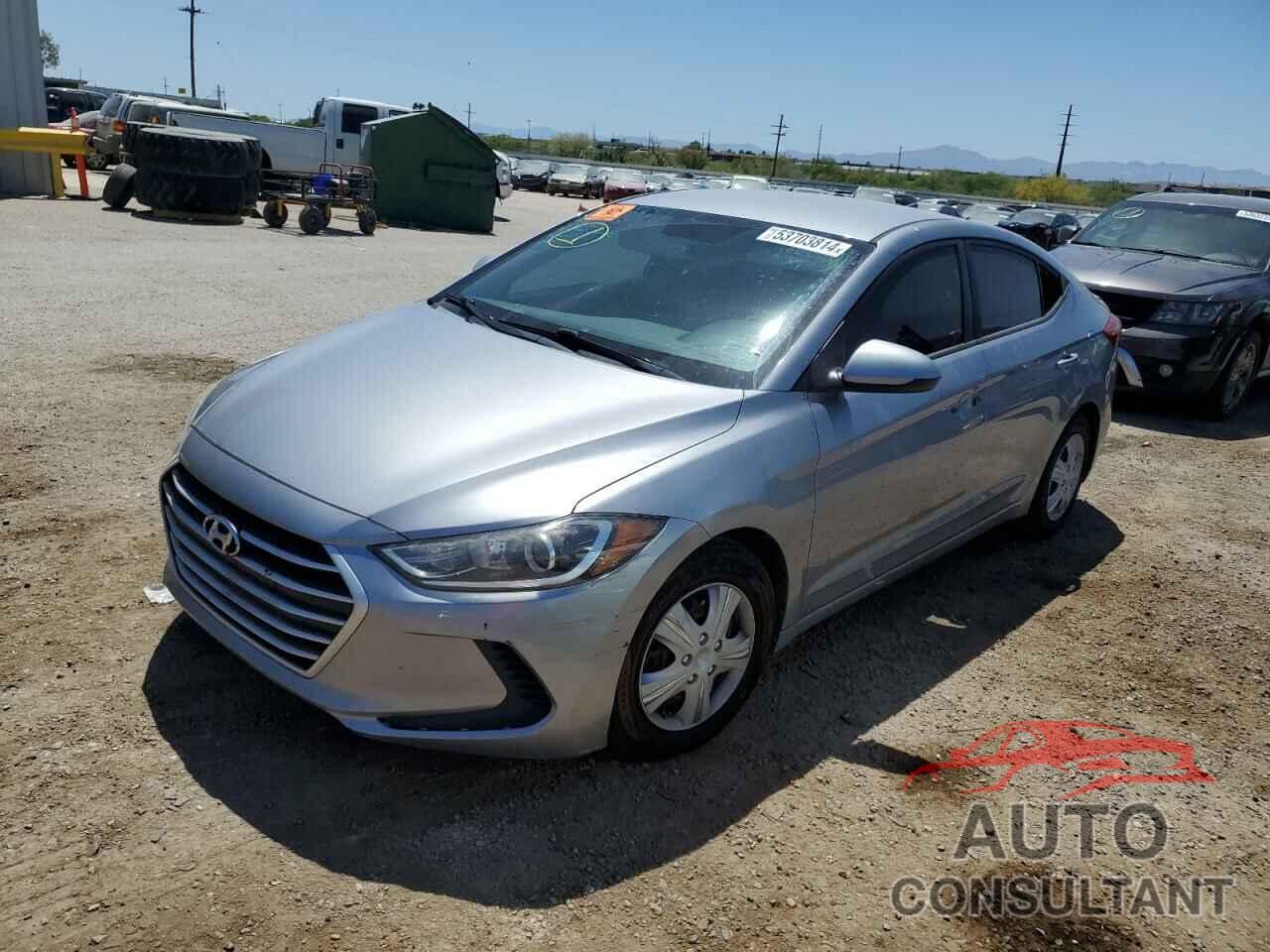 HYUNDAI ELANTRA 2017 - 5NPD74LFXHH113425