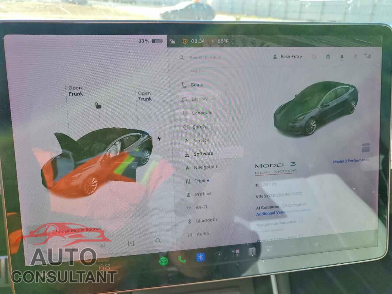 TESLA MODEL 3 2018 - 5YJ3E1EBXJF079372