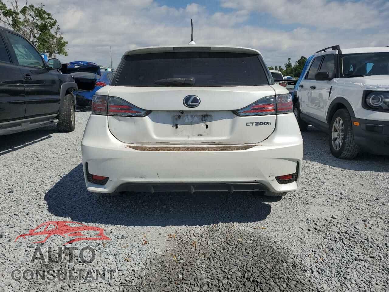 LEXUS CT 200 2011 - JTHKD5BH5B2016102