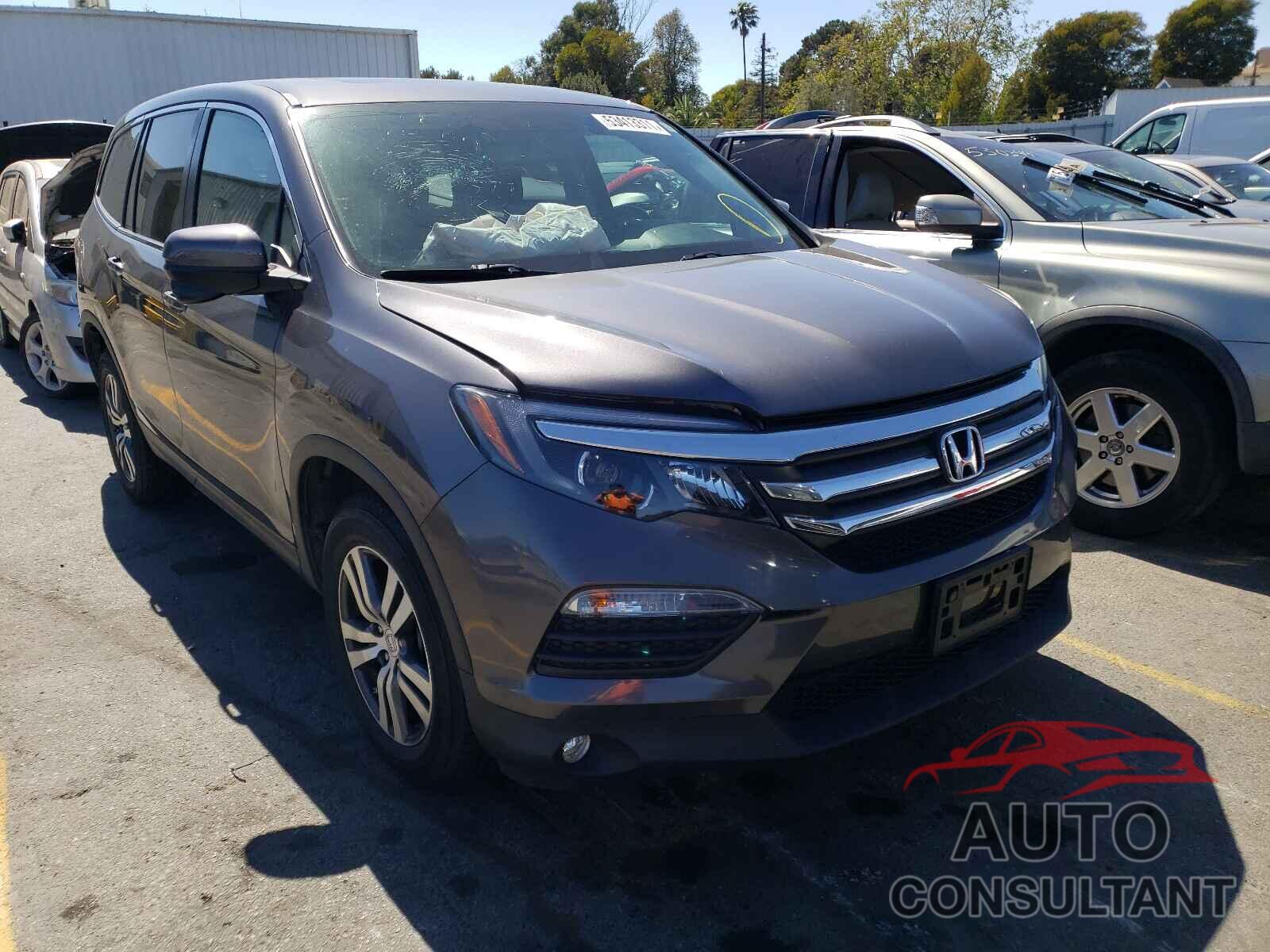 HONDA PILOT 2017 - 5FNYF6H51HB093032