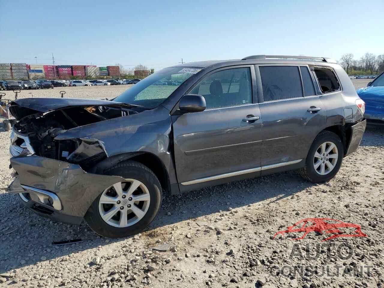 TOYOTA HIGHLANDER 2012 - 5TDBK3EH2CS113338